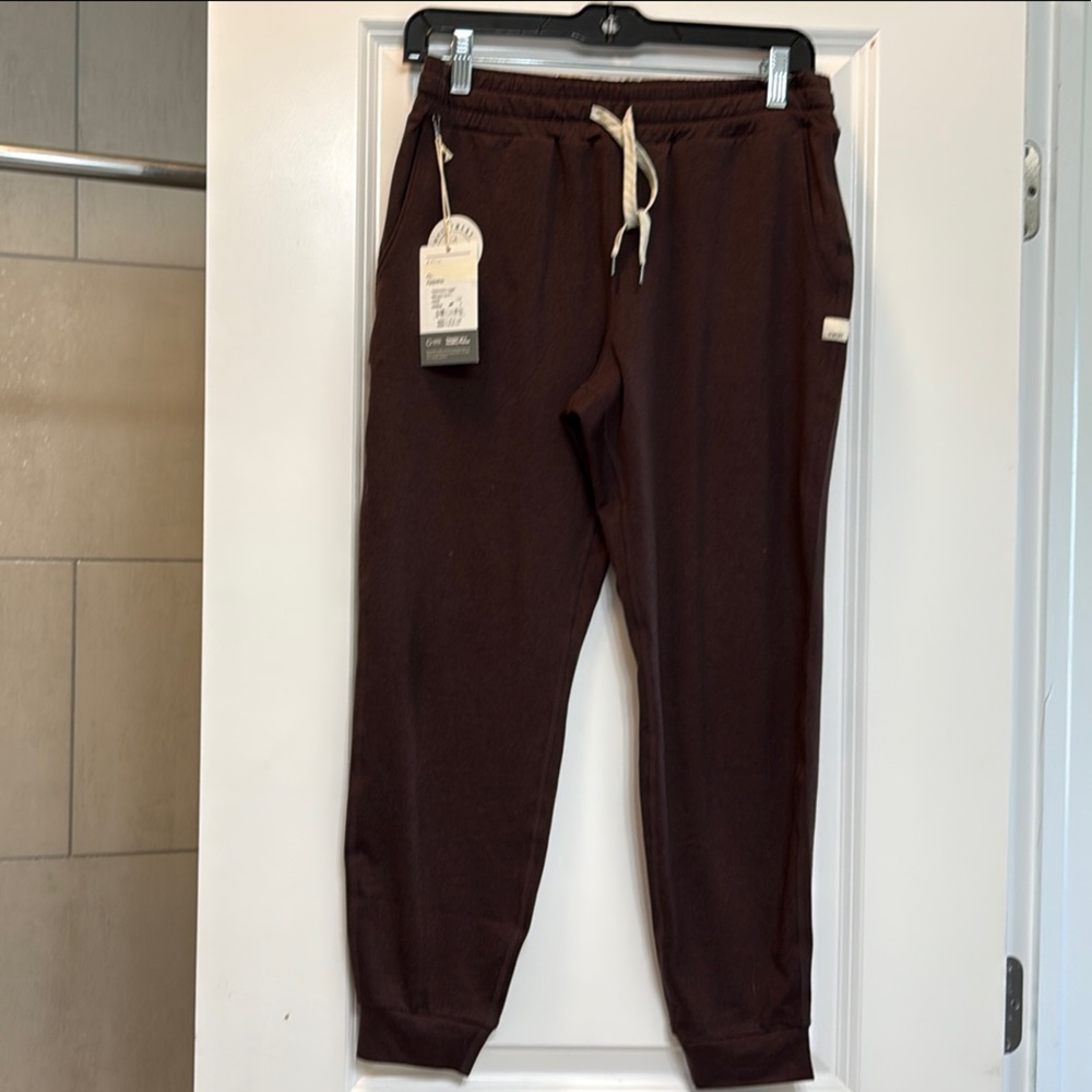 Vuori Dark Brown Jogger Pants-Woman Size Small